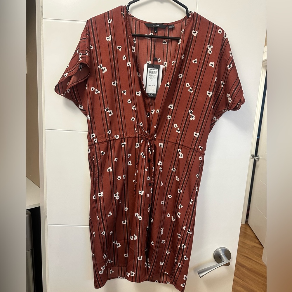Vertical stripe tunic